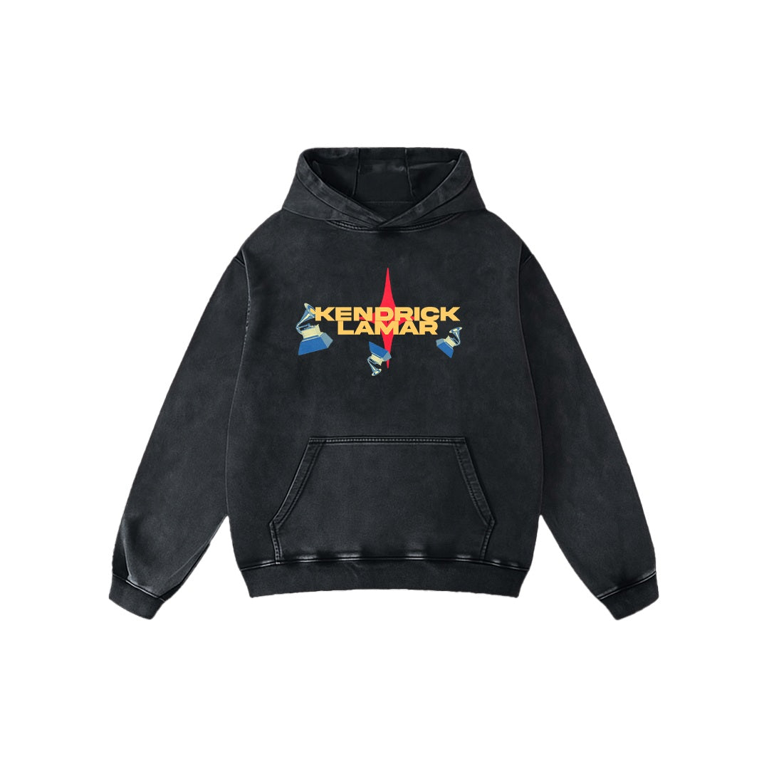 Kendrick Acid Wash Oversized Hoodie