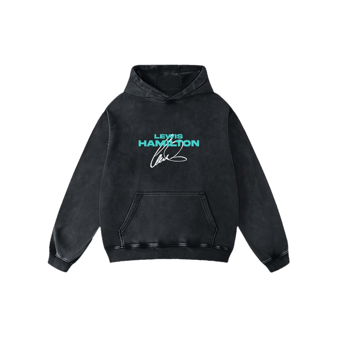 Hamilton Oversized Acid Wash Hoodie