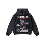 Post Malone Acid Wash Oversized Hoodie
