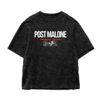 Post Malone Acid Wash Oversized Tee