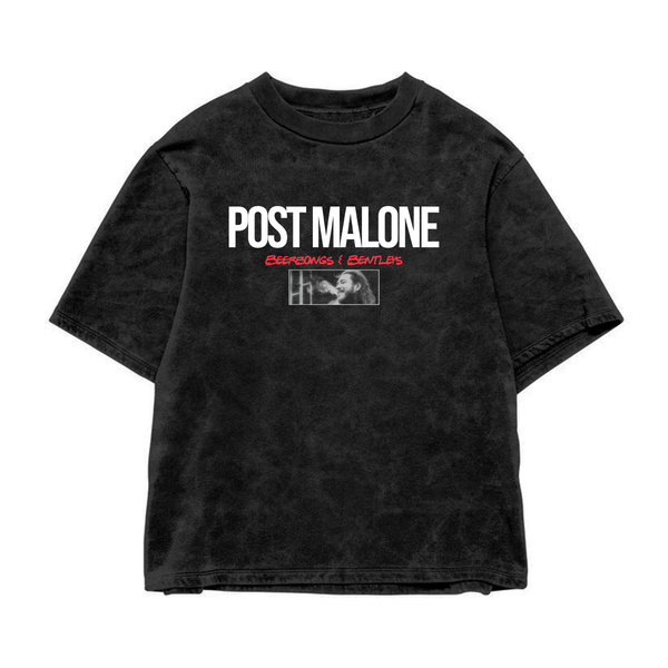 Beerbongs Acid Wash Oversized Tee