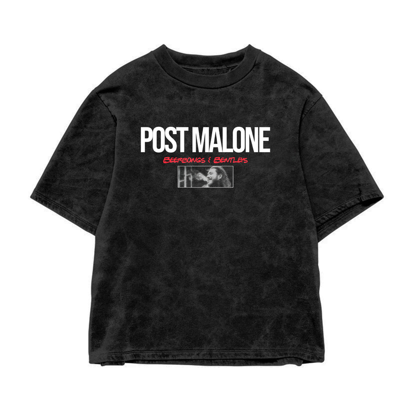 Beerbongs Acid Wash Oversized Tee
