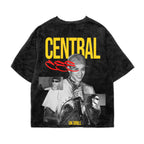 Central Cee Acid Wash Oversized Tee