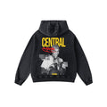 Central Cee Acid Wash Oversized Hoodie