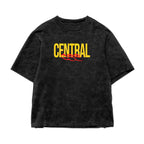 Central Cee Acid Wash Oversized Tee