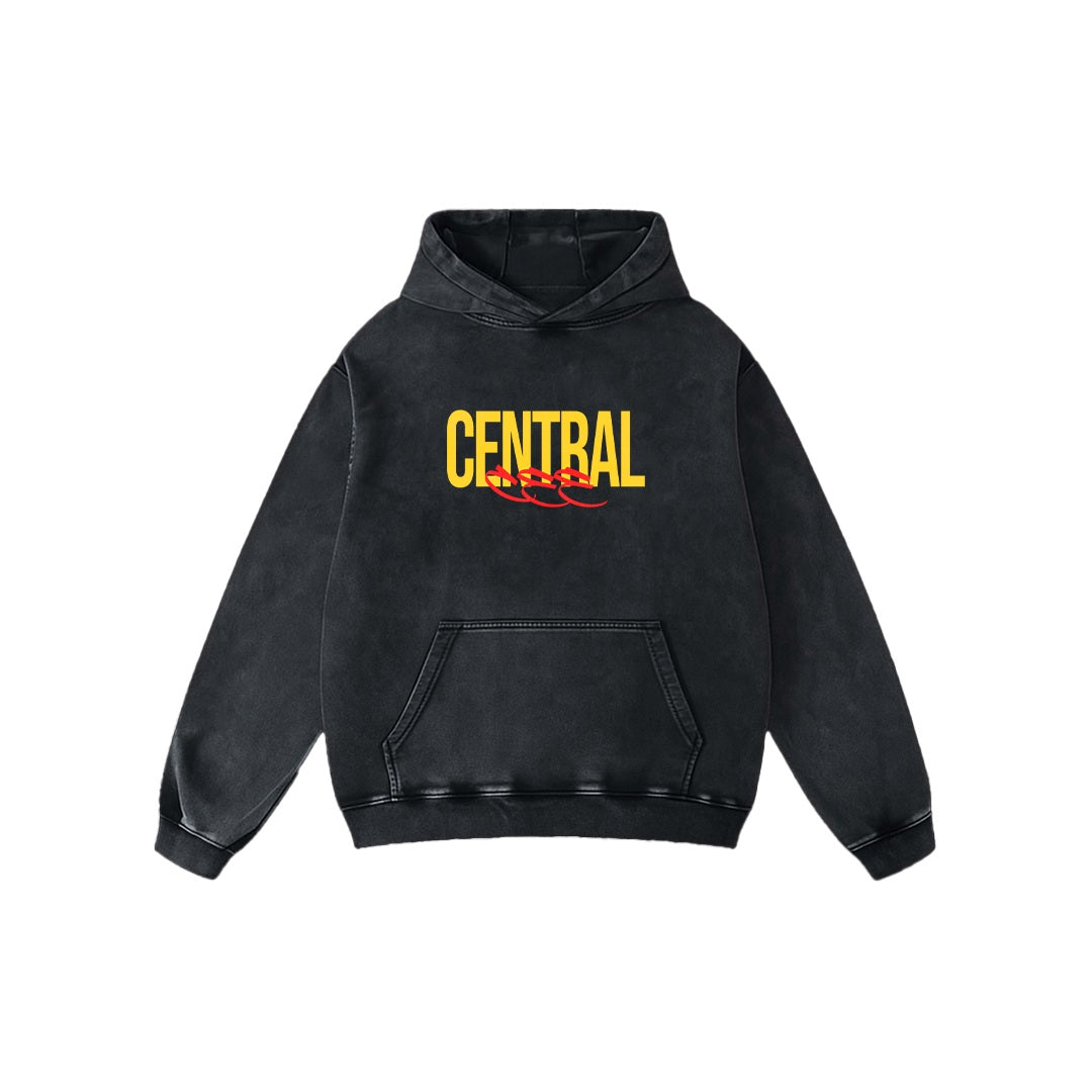 Central Cee Acid Wash Oversized Hoodie – Noyzee