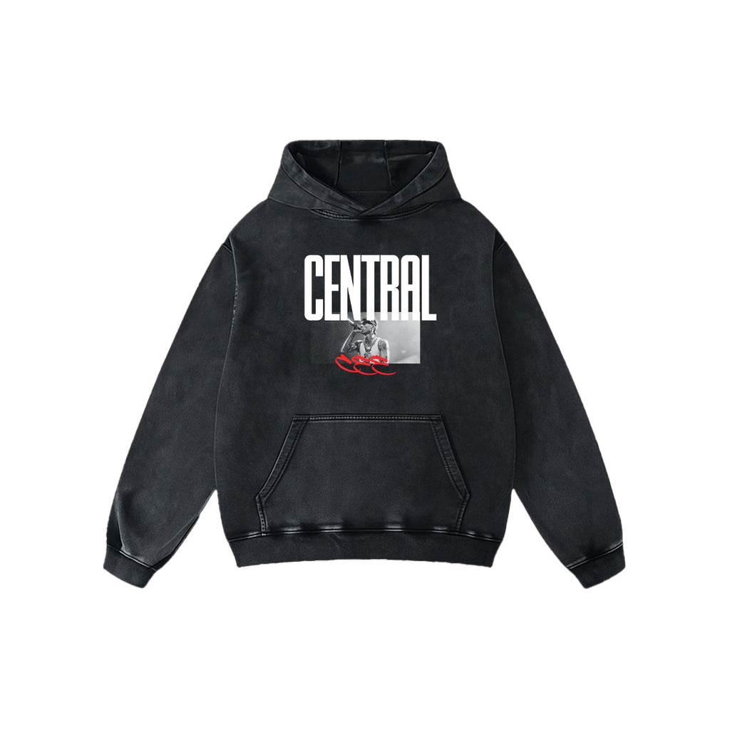 Sprinter Acid Wash Oversized Hoodie