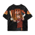 Klaasen Power 45 Acid Wash Oversized Tee