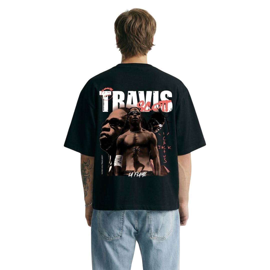 Travis Scott "La Flame" Graphic Tee