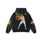 JOKIĆ Reign Acid Wash Oversized Hoodie