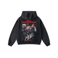 Verstappen Oversized Acid Wash Hoodie