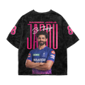 Jadeja Legacy 8 Acid Wash Tee