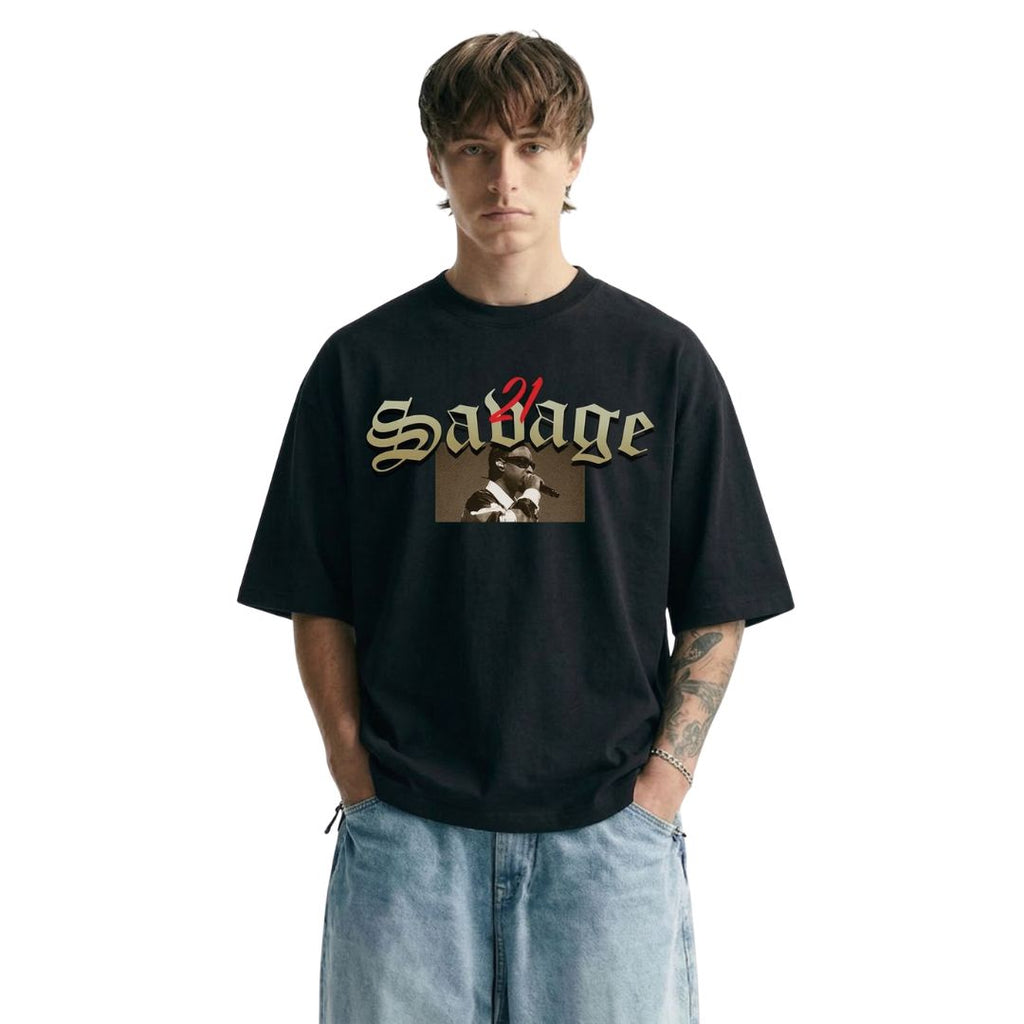 21 Savage "Savage Mode" Vintage Bootleg Rap Tee