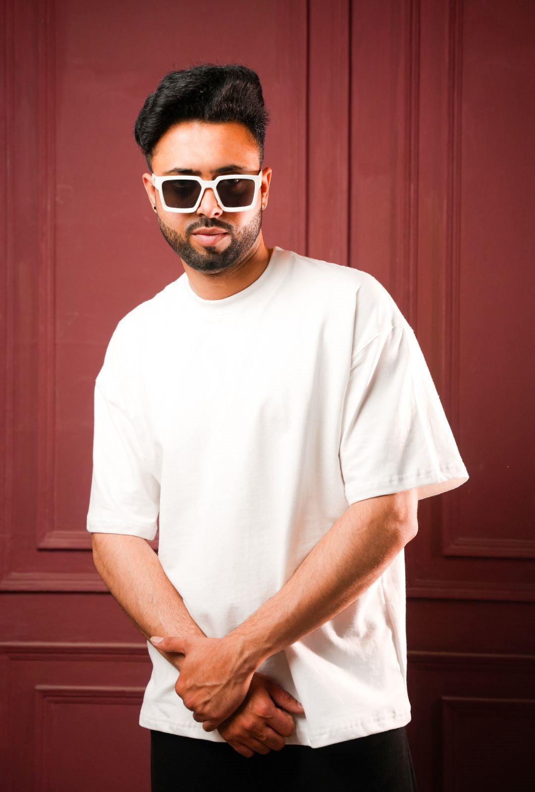 The "Ascension" Oversized Tee White