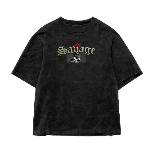 21 Savage "Savage Mode" Vintage Bootleg Rap Tee