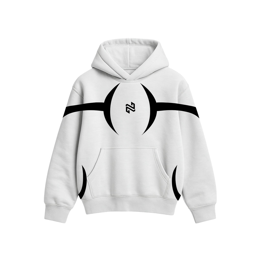Techno Arc Oversized Hoodie