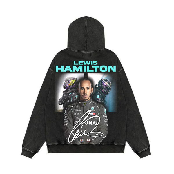 Hamilton Oversized Acid Wash Hoodie