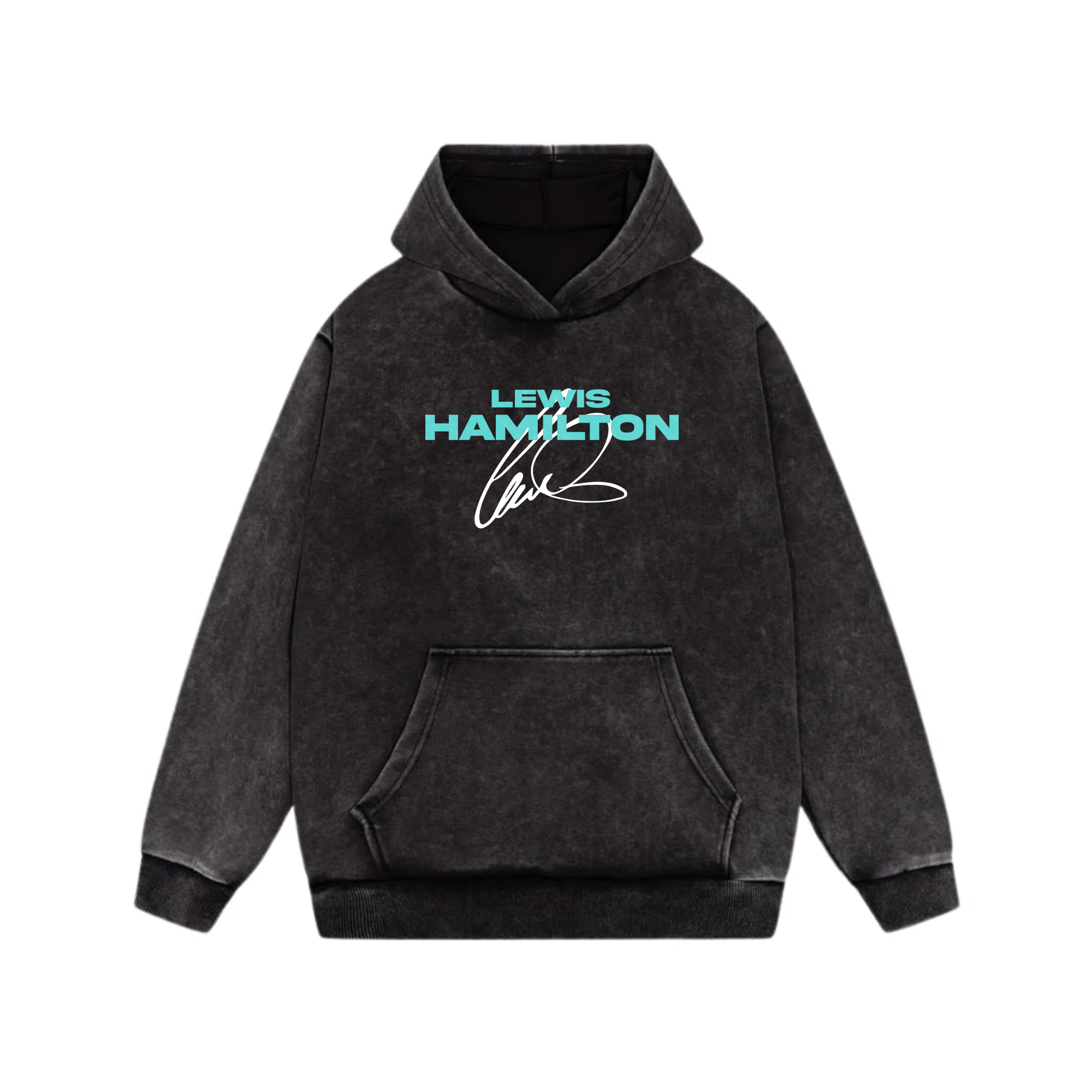Hamilton Oversized Acid Wash Hoodie