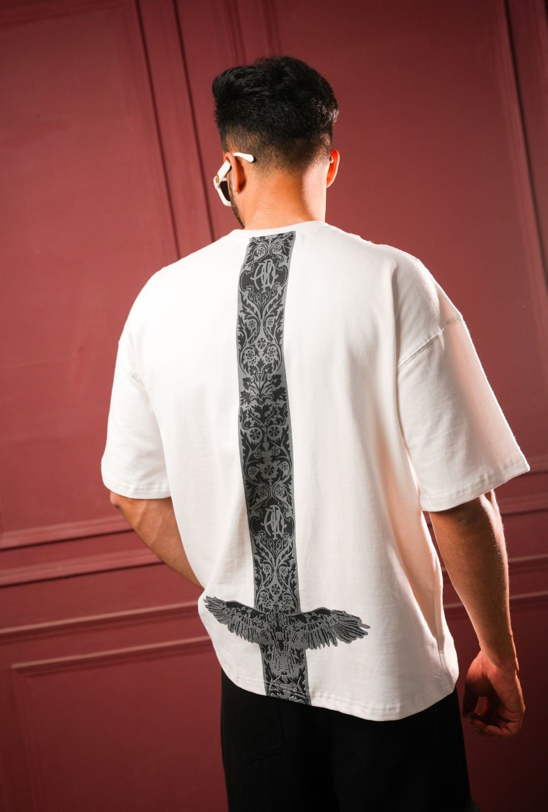 The "Ascension" Oversized Tee White