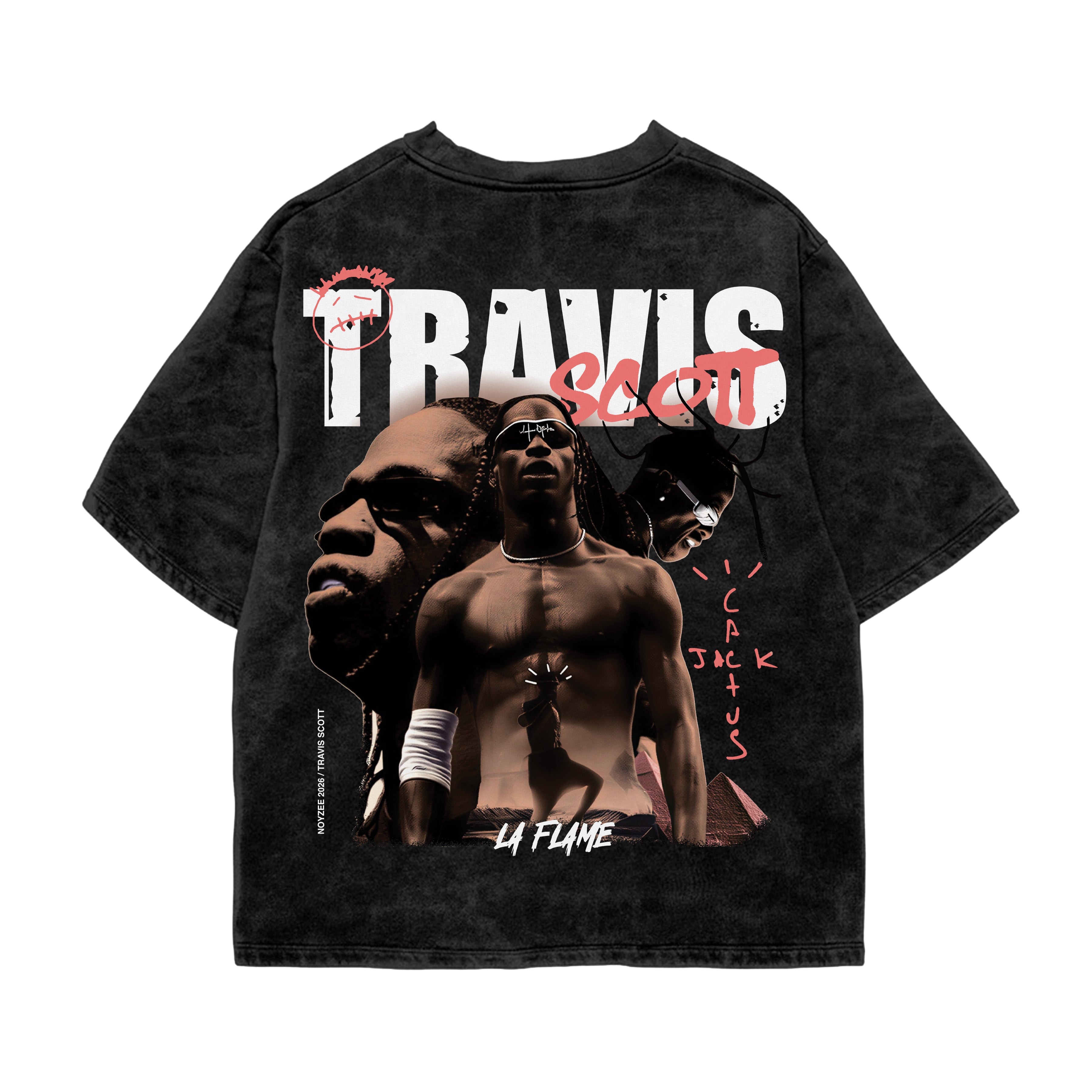 Travis Scott "La Flame" Graphic Tee