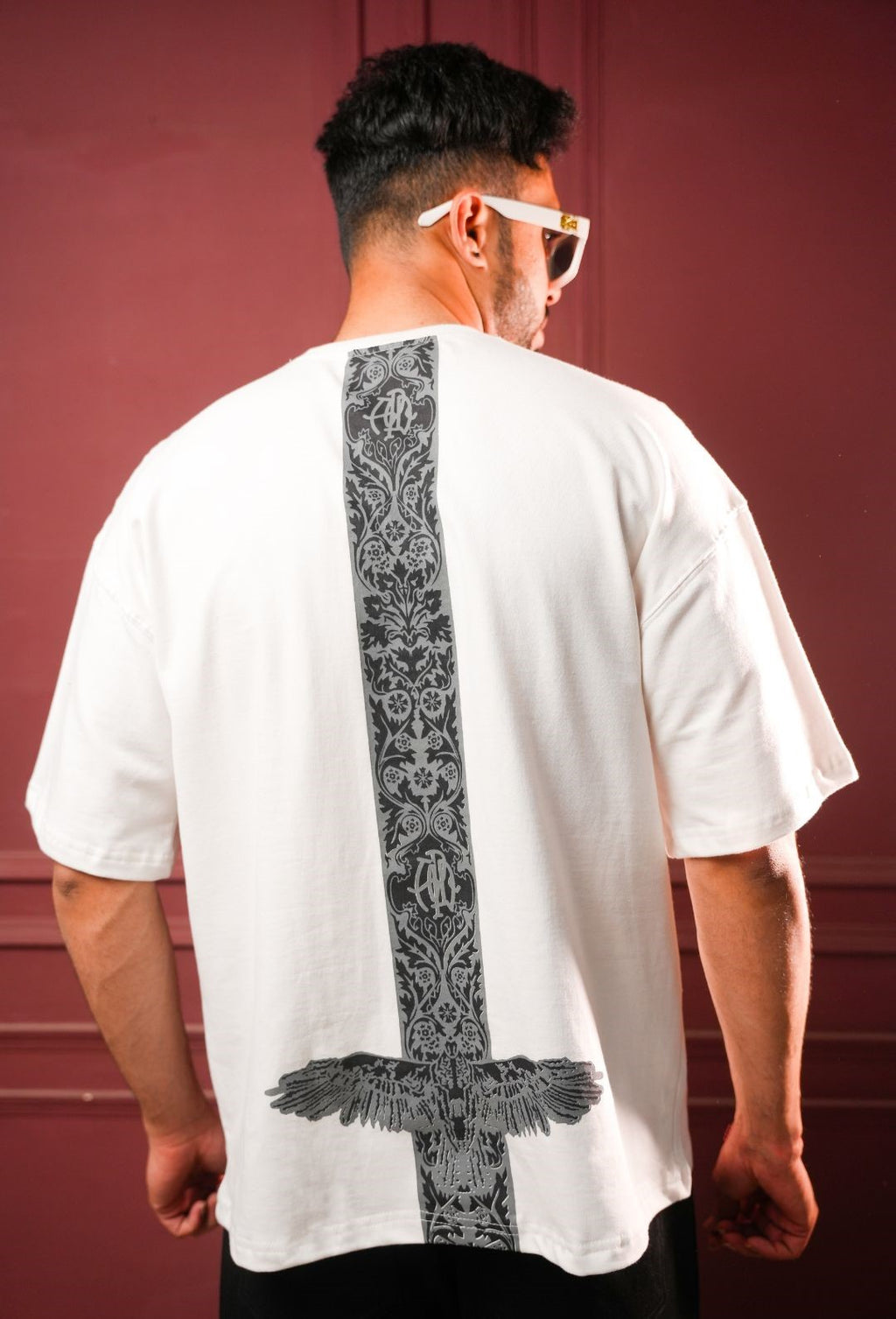 The "Ascension" Oversized Tee White