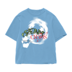 Neon Whirl Oversized Tee