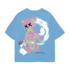 Neon Whirl Oversized Tee