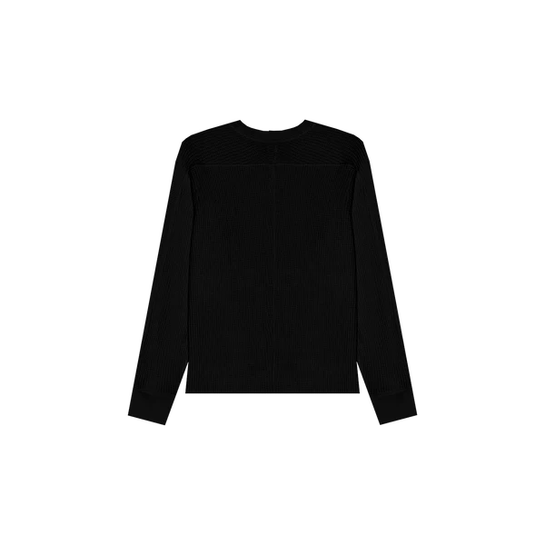 Black Caliber Waffle Tee