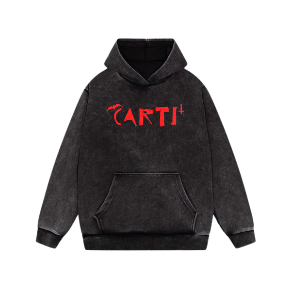 Vamp Acid Wash Oversized Hoodie