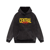 Centralize Acid Wash Oversized Hoodie