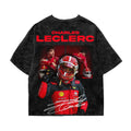 Leclerc Oversized Acid Wash Tee