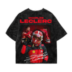 Leclerc Oversized Acid Wash Tee