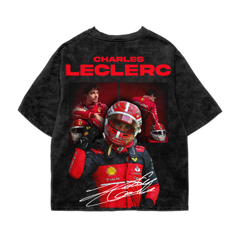 Leclerc Oversized Acid Wash Tee