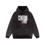 Sprinter Acid Wash Oversized Hoodie