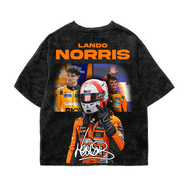 Norris Oversized Acid Wash Tee