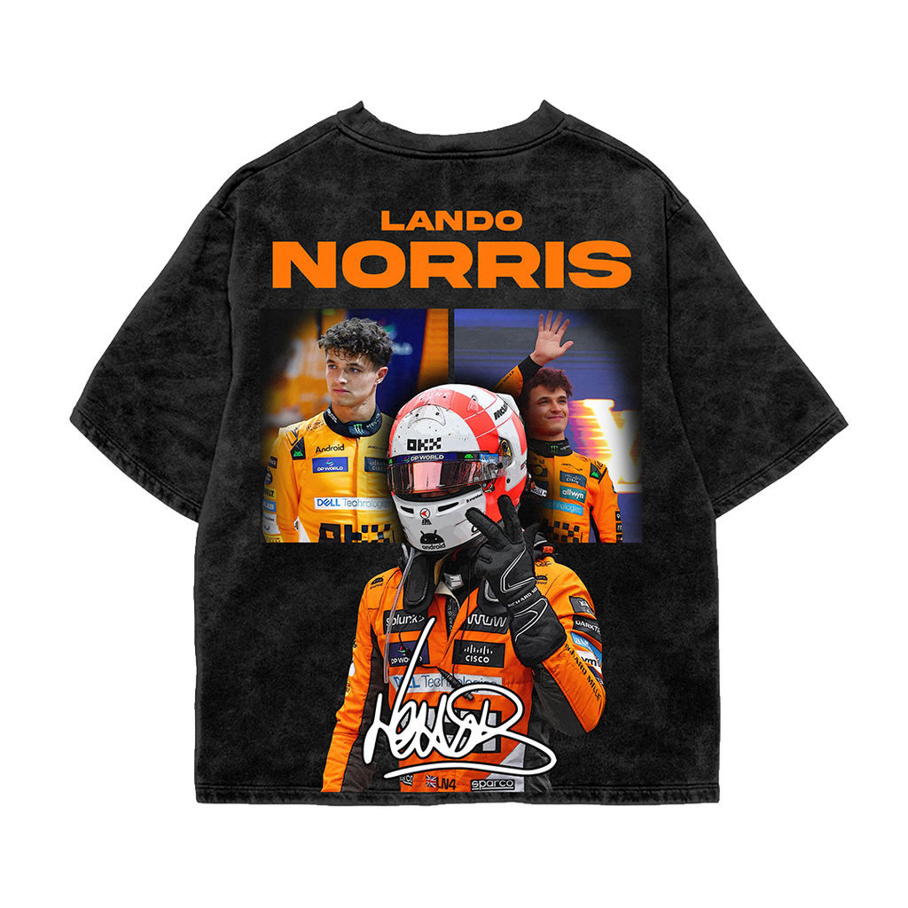Norris Oversized Acid Wash Tee