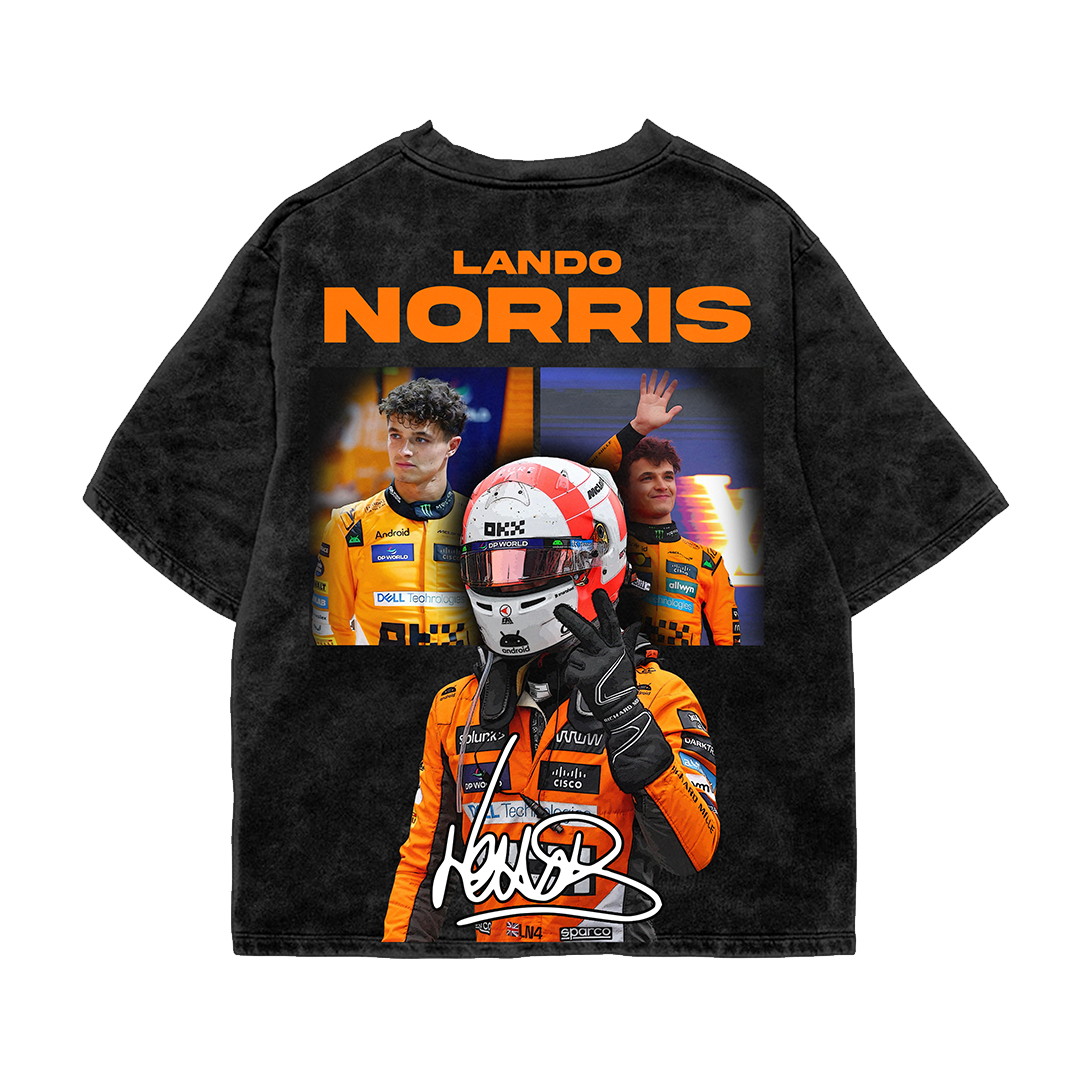 Norris Oversized Acid Wash Tee