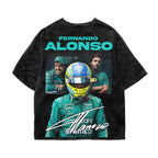Alonso Oversized Acid Wash Tee
