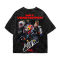 Verstappen Oversized Acid Wash Tee