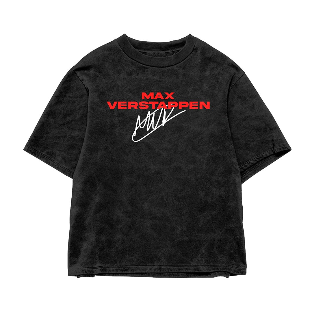 Verstappen Oversized Acid Wash Tee