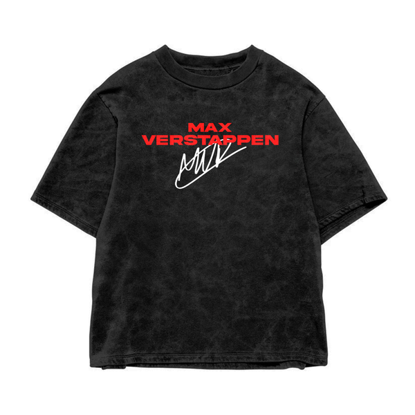 Verstappen Oversized Acid Wash Tee