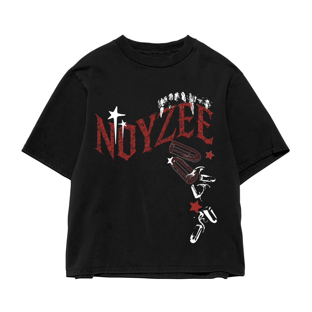 Crimson Noise Oversized Tee