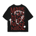 Crimson Noise Oversized Tee