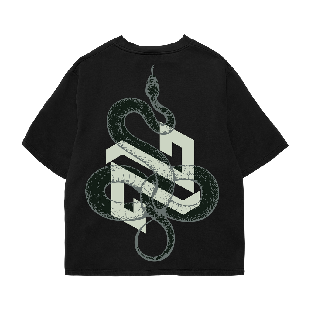 Obsidian Serpent Oversized Tee
